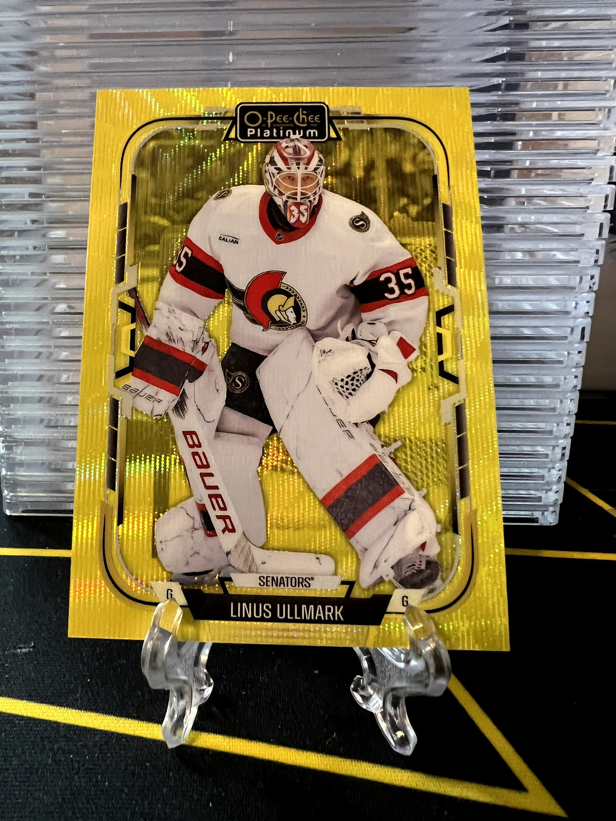 2025-26 O-Pee-Chee Platinum Neon Yellow Surge – You Pick