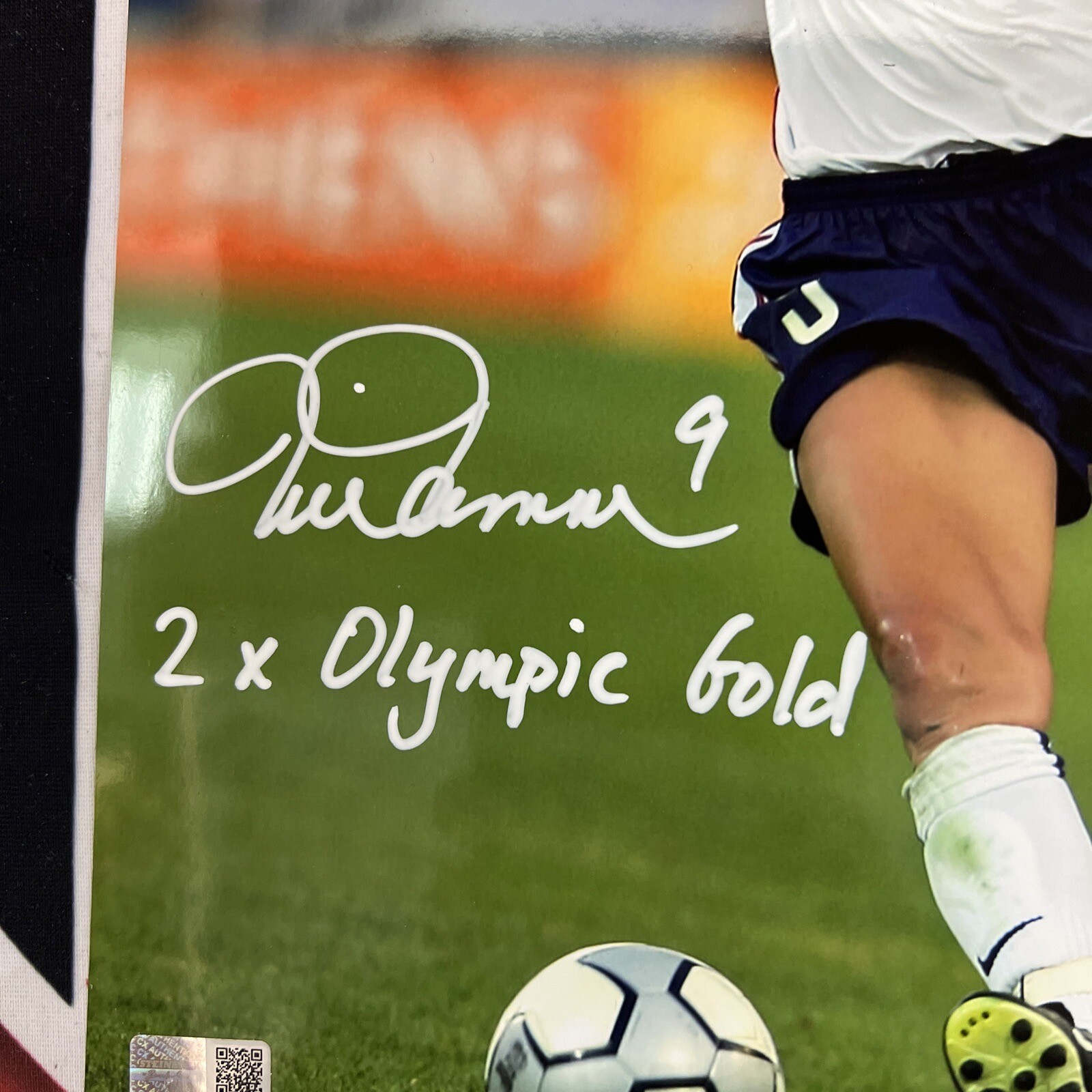 Mia Hamm Signed 8×10 Photo USA Women’s National Team Autographed Steiner CX