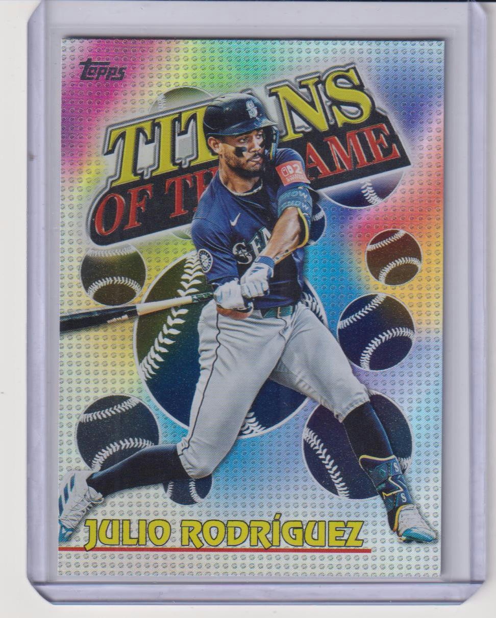 2026 Topps #TOG-20 Julio Rodríguez Titans of the Game