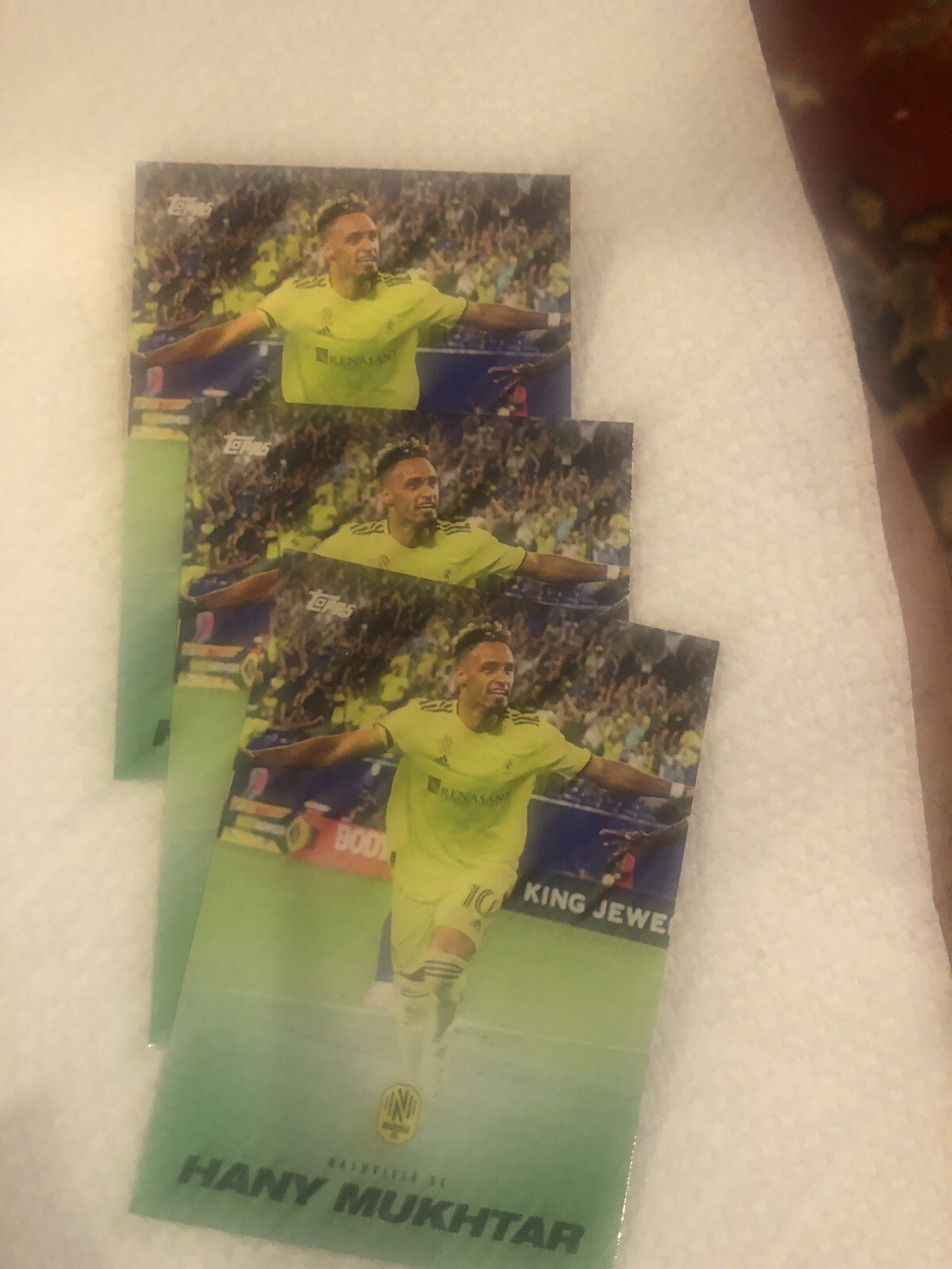 2021 Topps Green Parallel MLS Playoffs Demand Hany Mukhtar 49 Made