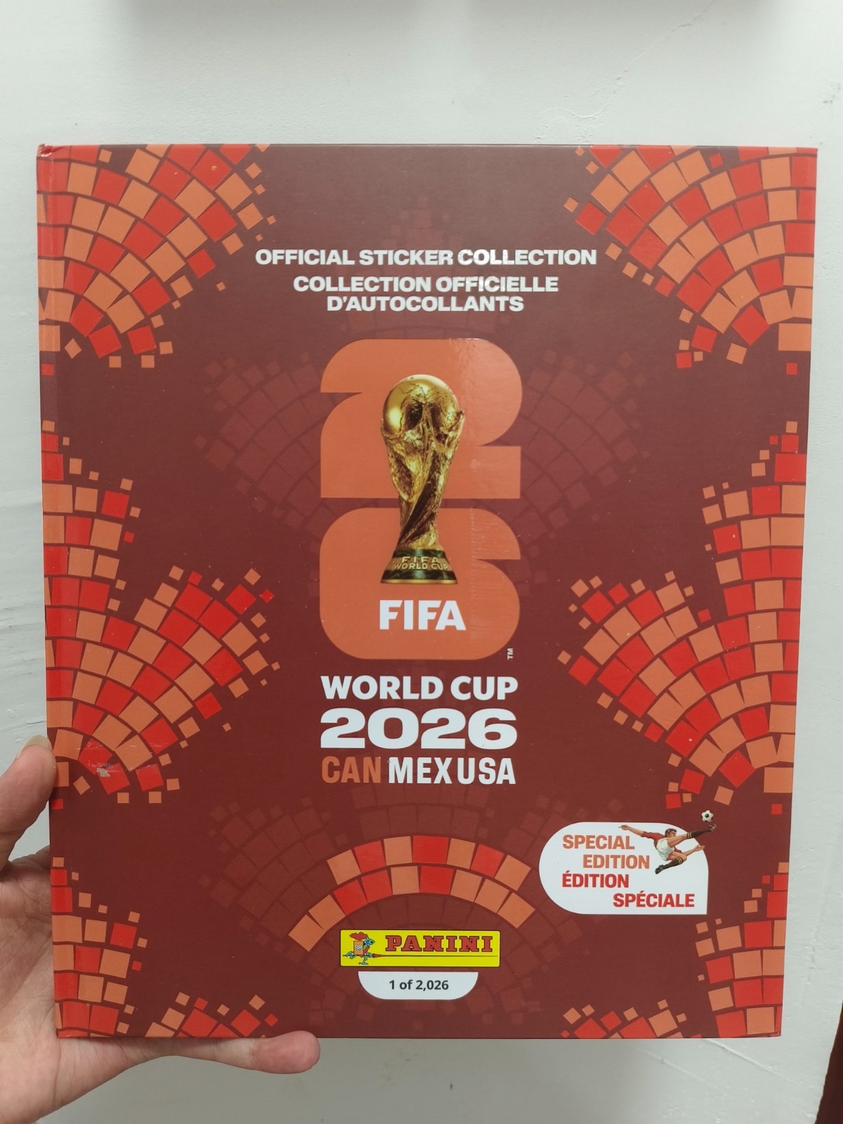 NEW 2026 Panini World Cup Canada Special Edition Hardback Album 1 of 2026