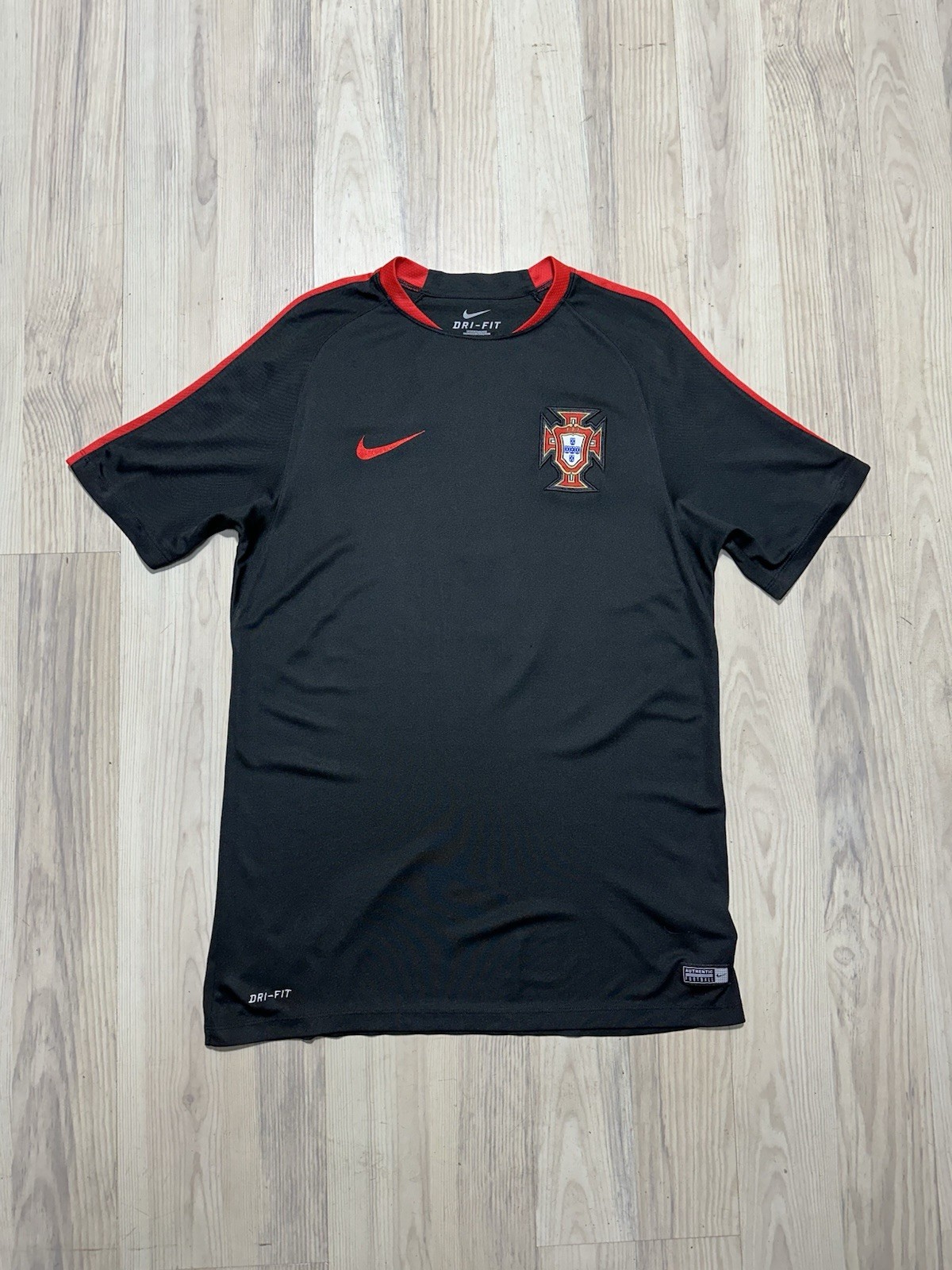 #7 RONALDO NIKE PORTUGAL 2016 FOOTBALL SHIRT SOCCER JERSEY Sz L Nike 725330-012