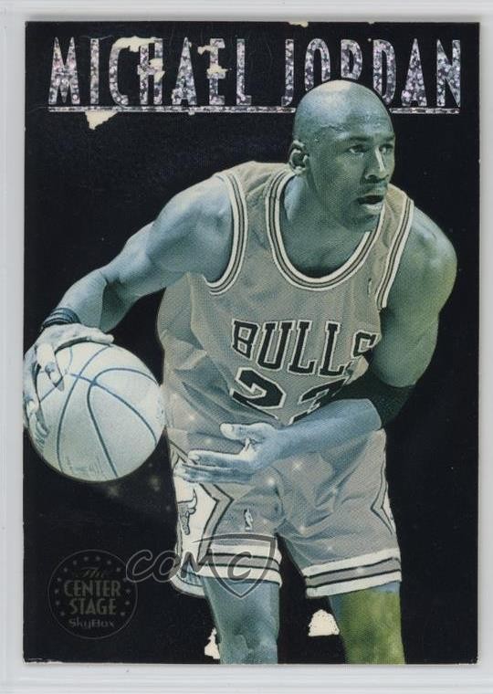 1993-94 Skybox Premium The Center Stage Michael Jordan #CS1 HOF 06or