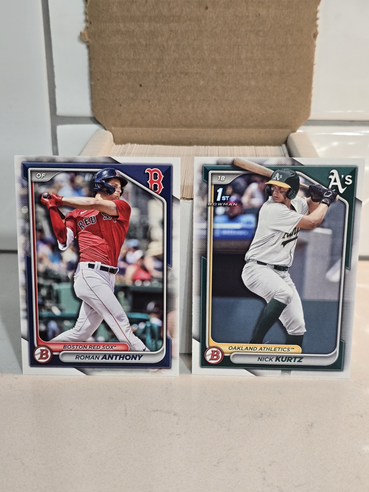 2024 Bowman Draft Baseball Complete Paper Set #BD1-200 Nick Kurtz Roman Anthony