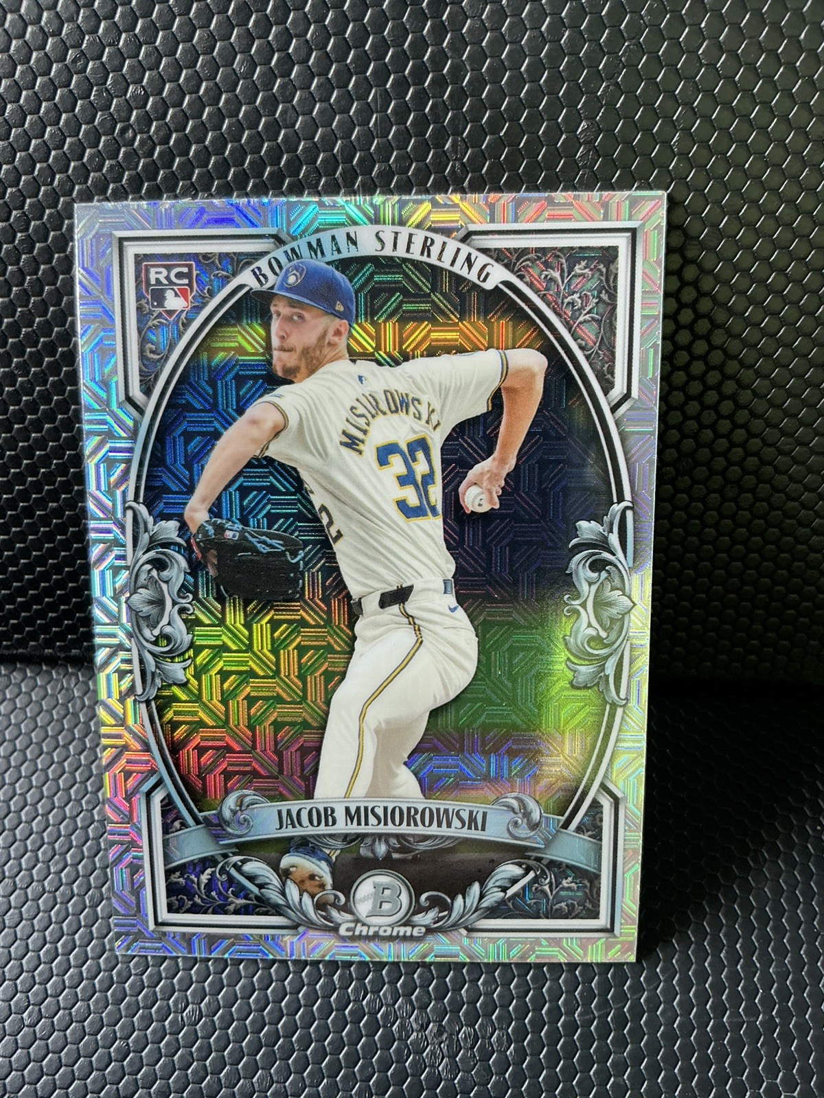 2026 Bowman – Bowman Sterling Jacob Misiorowski #BST-13 Mojo Refractor (RC)