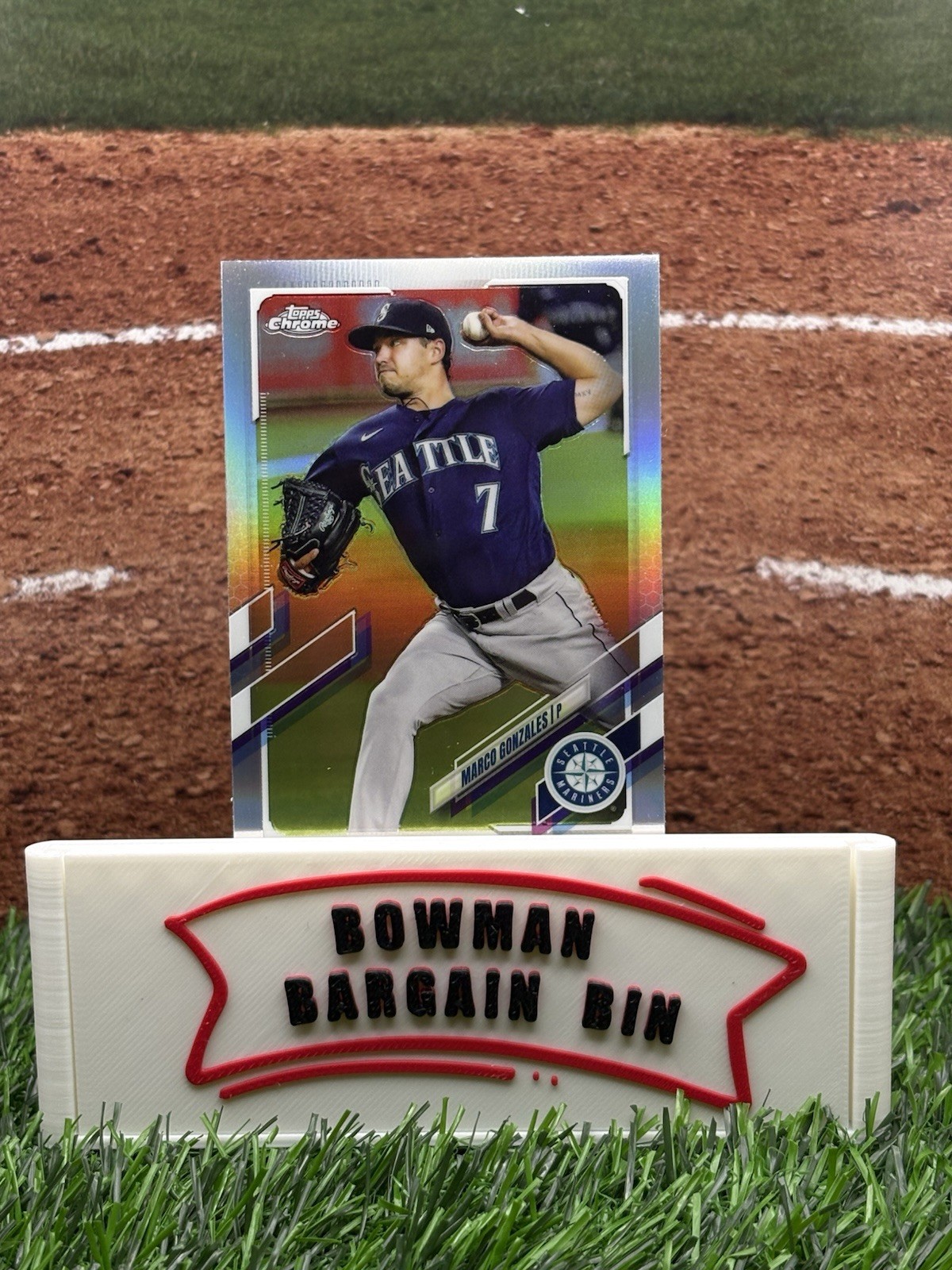 2021 Topps Chrome – Marco Gonzales #152 Refractor