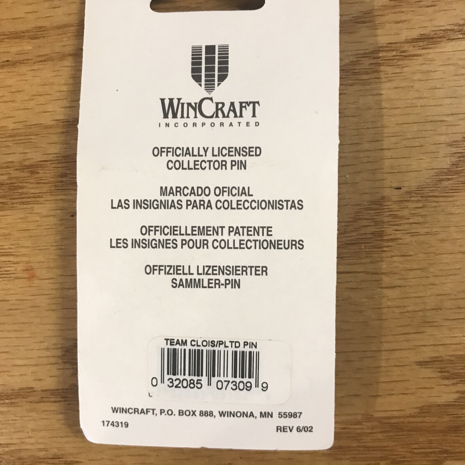 Wincraft NBA Collectable Team Pin – San Antonio Spurs