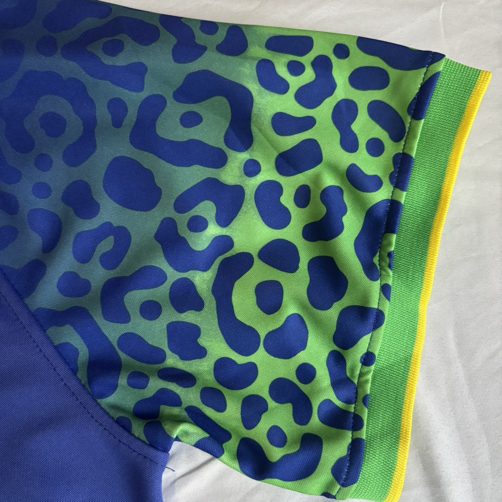 Brazil National Team Away Blue World Cup 2022 Soccer Jersey Men’s Size XL