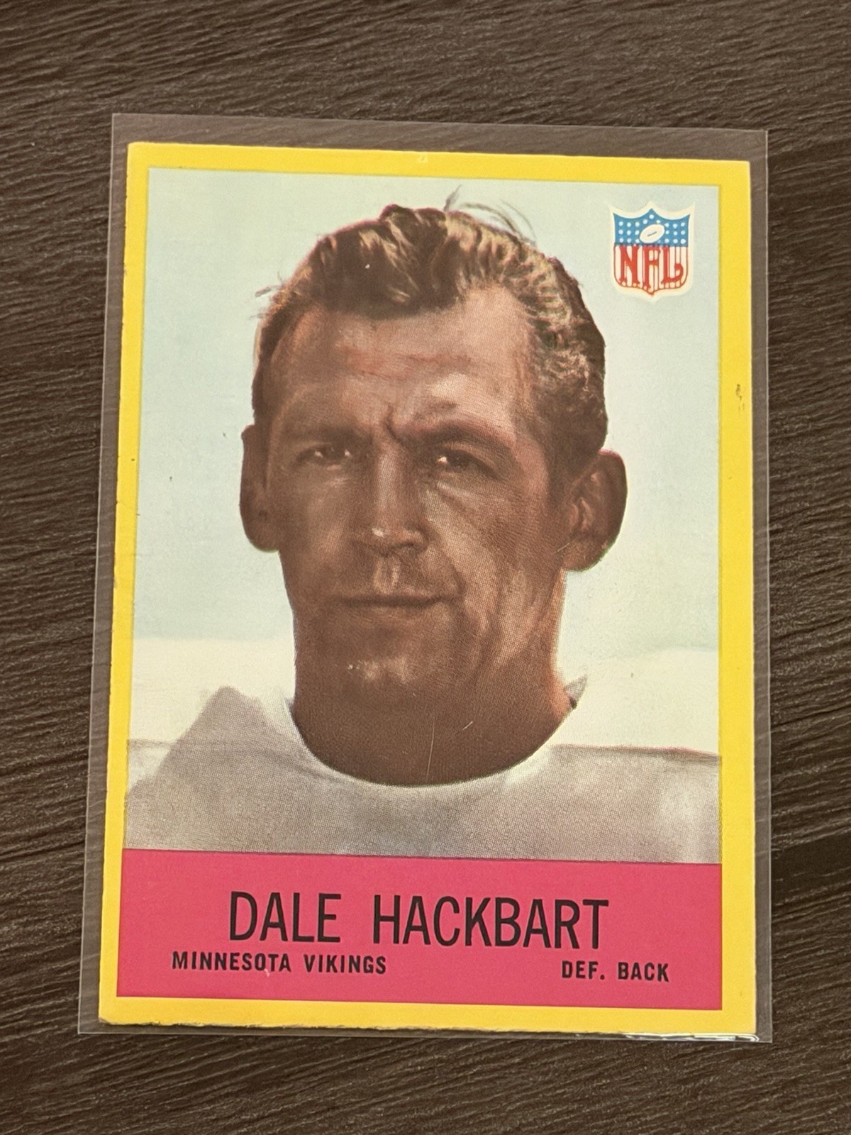 1967 Philadelphia #102 Dale Hackbart Minnesota VIkings