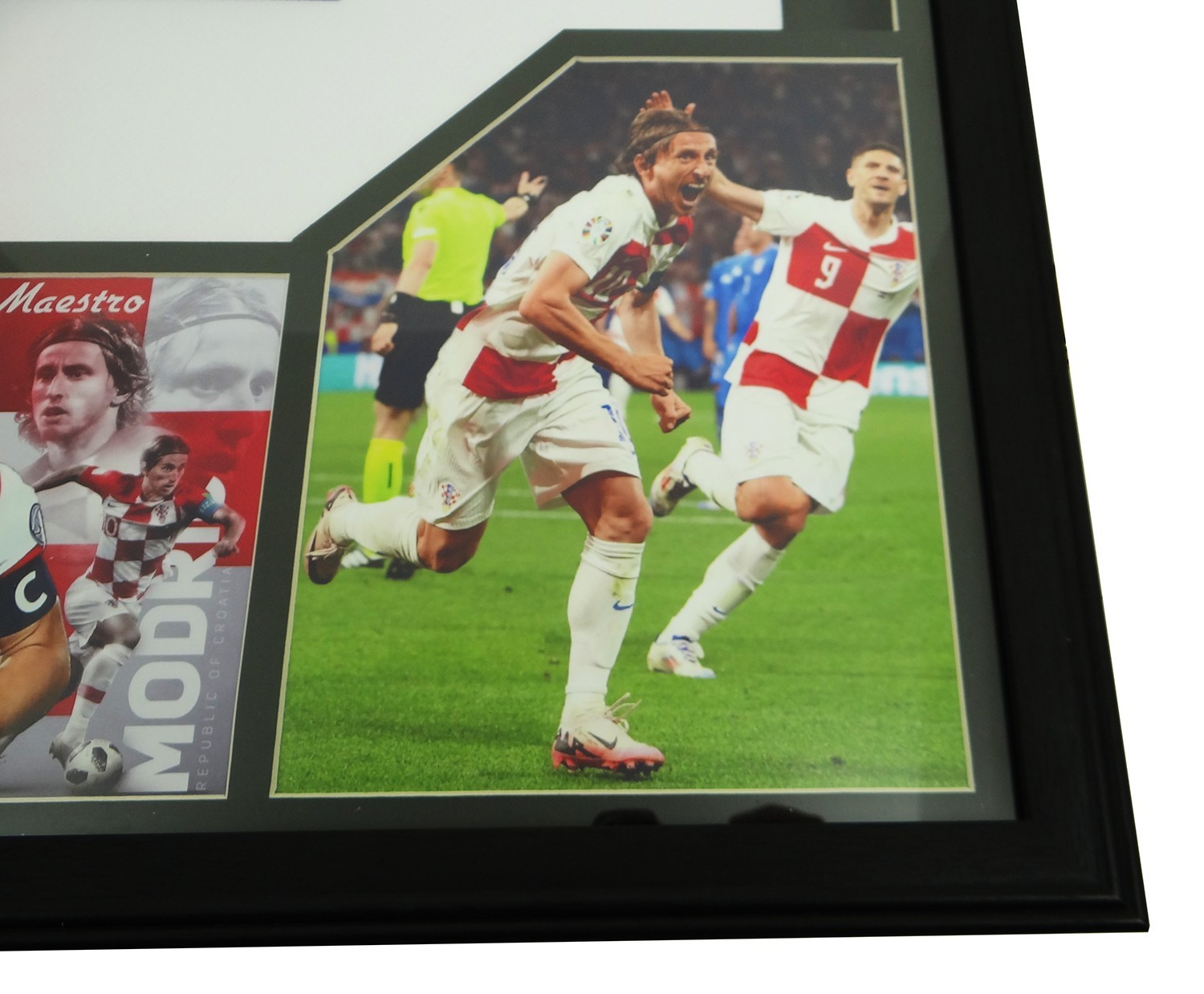 Luka Modric Croatia Hand-Signed Authentic Nike Jersey Custom Framed w/BAS COA