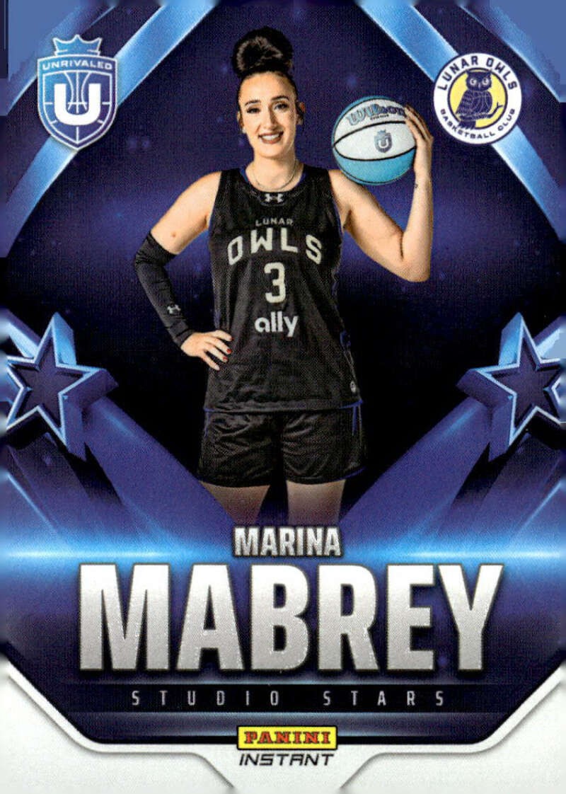MARINA MABREY 2026 Panini Instant Unrivaled Studio Stars PR:197 NM-MT ID:168675