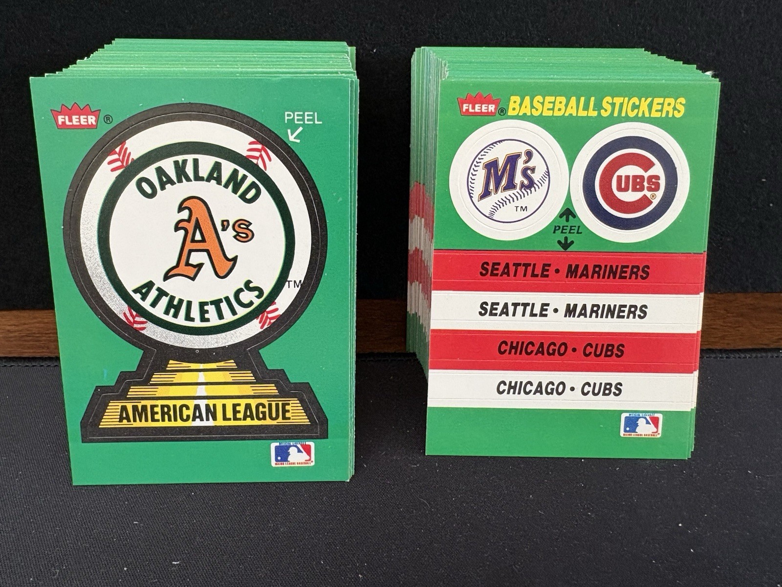 1988 Fleer – Team Stickers Inserts **PICK YOUR TEAM**