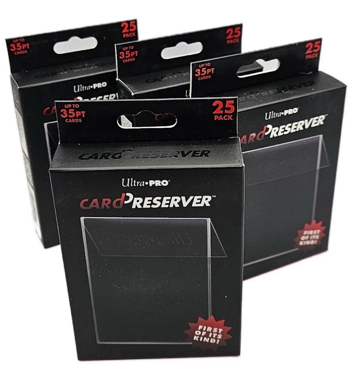 (100-Pack) Ultra-Pro Card Preservers Resealable Combo Card Holder Semi Rigid