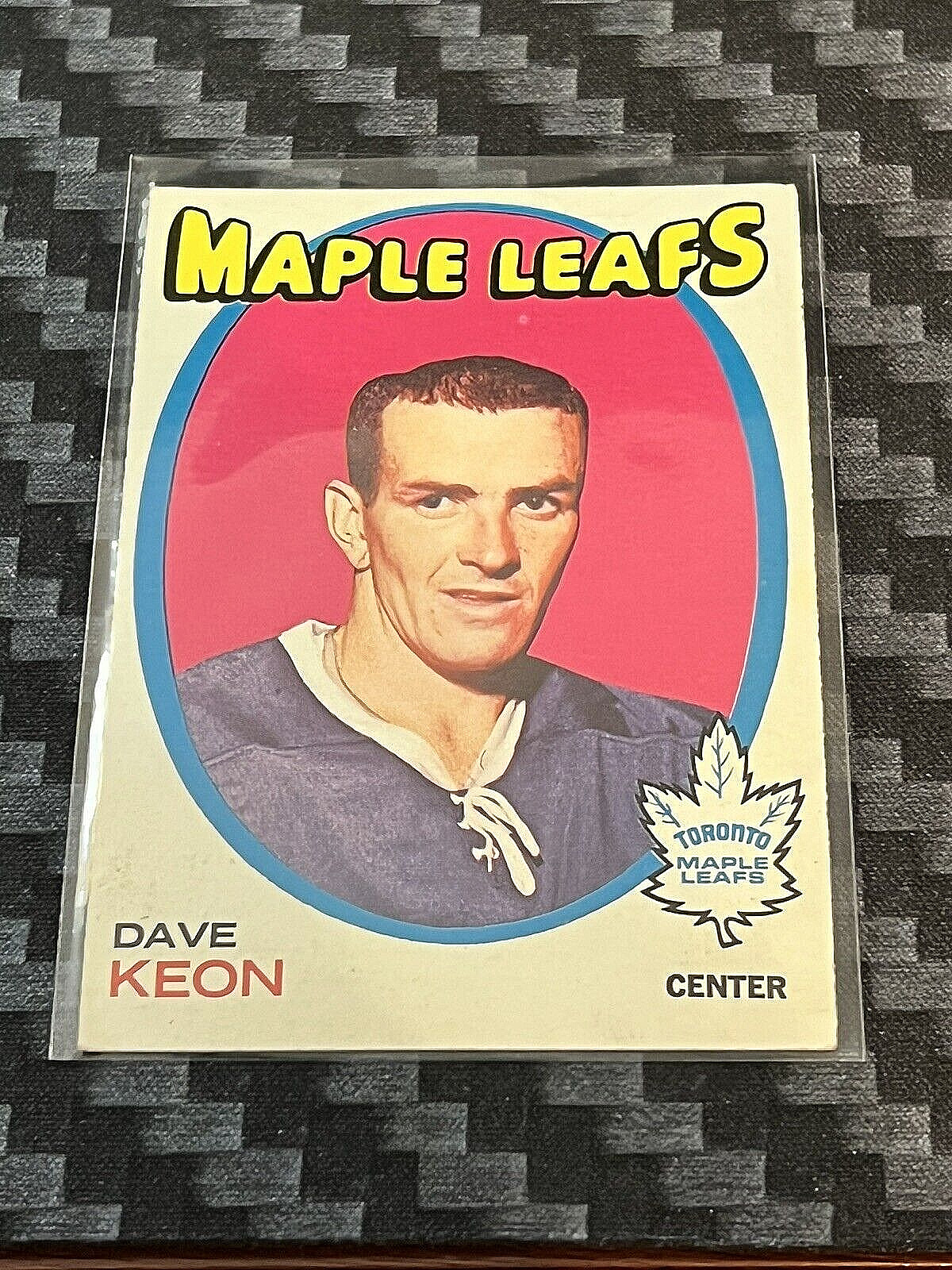 Dave Keon 1971-72 Topps #80 ($1 shipping option) VG Condition