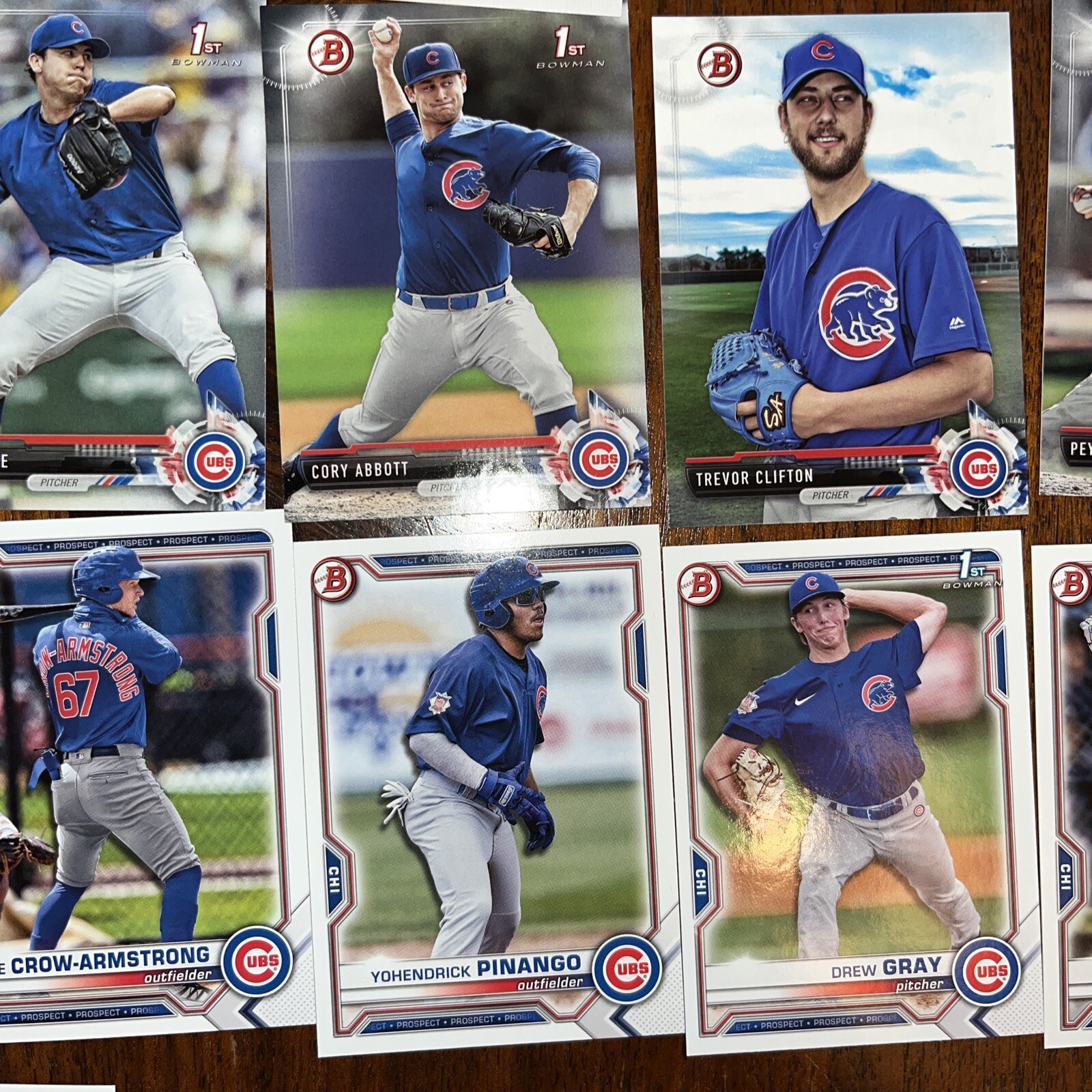 Chicago Cubs Lot Of Cards Madrigal, Rizzo, Nwogu, Marquez Option #1