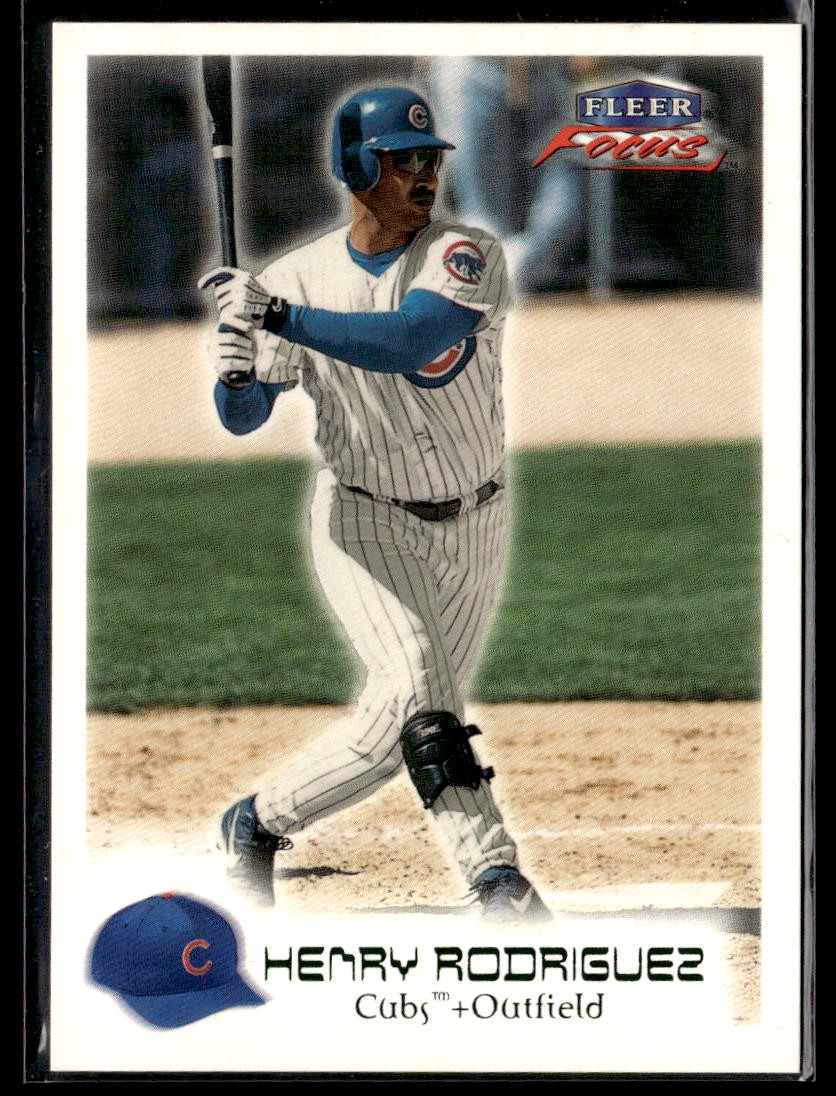 2000 Fleer Focus Henry Rodriguez #204 Masterpiece Mania #/300
