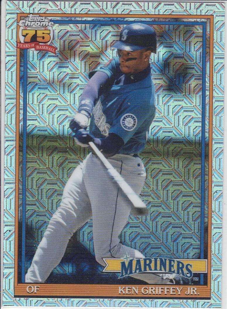 2026 Topps #91C-51 Ken Griffey Jr. 1991 Topps Baseball 35th Anniversary Chrome