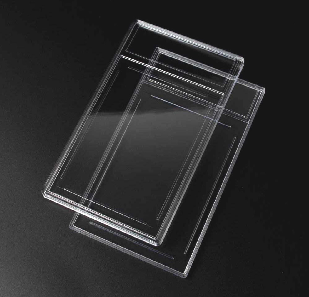 Empty Graded Card Slab for Trading Sports Cards – Clear Border – Compare To PSA