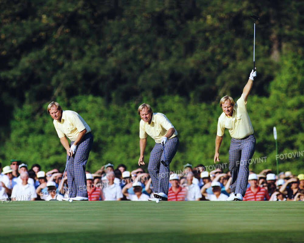 JACK NICKLAUS 1986 MASTERS Sequence Golf Photo Picture 8×10 11×14 11×17 16×20 M3
