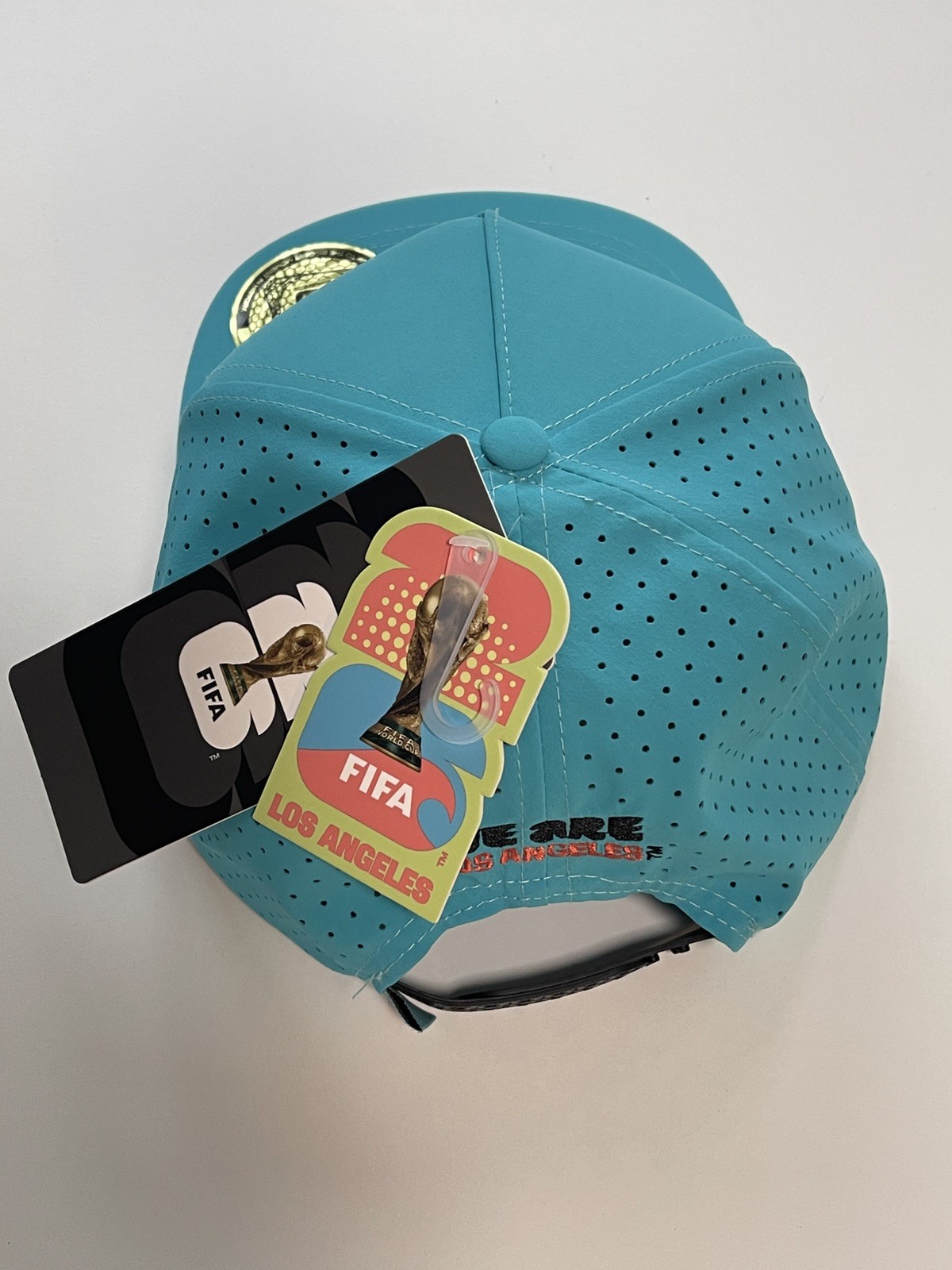 FIFA World Cup 26 Los Angeles Official Cap Hat Mens One Size Blue Licensed