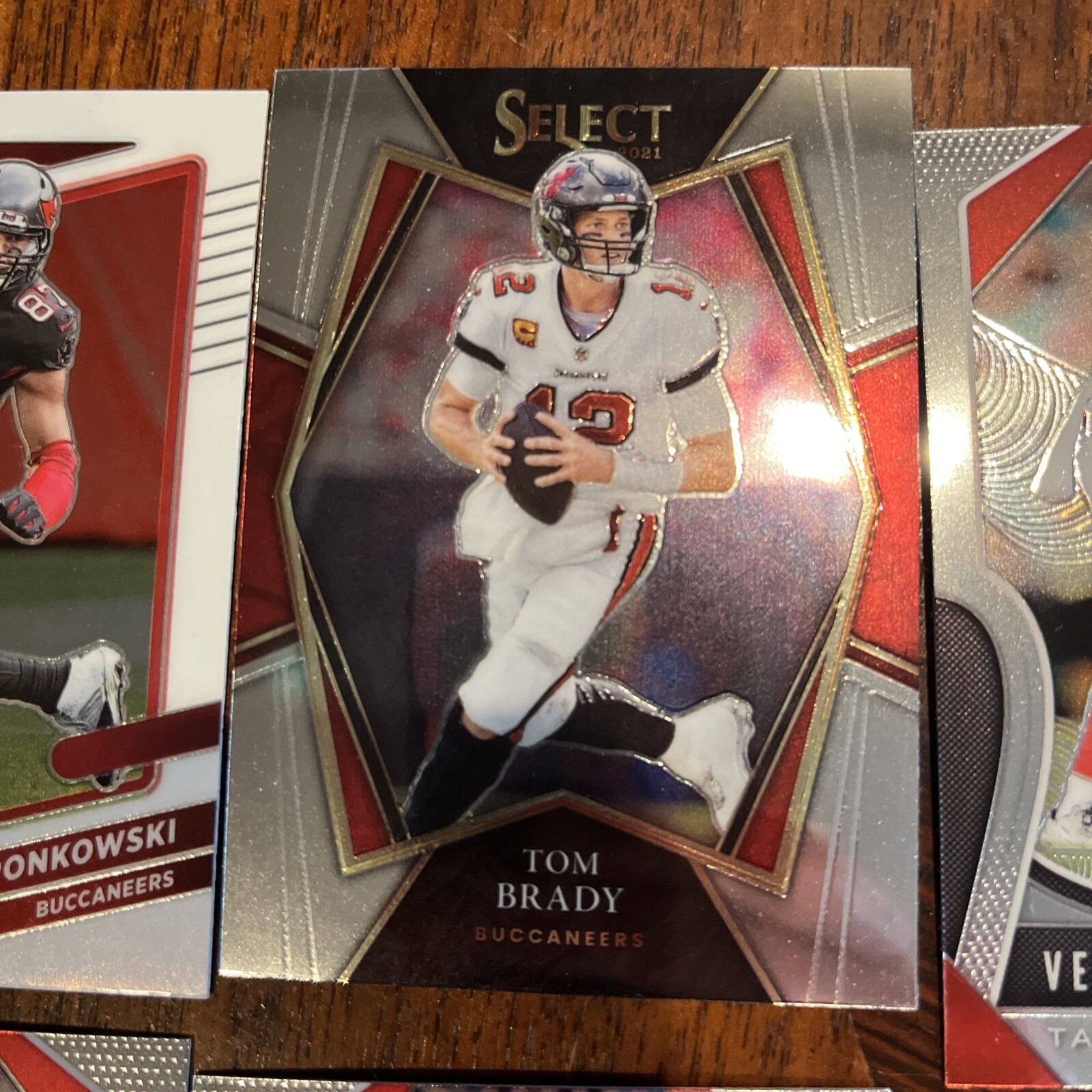 Tampa Bay Buccaneers Lot Of Cards Tom Brady, Chris Godwin, Mike Evans Option #1