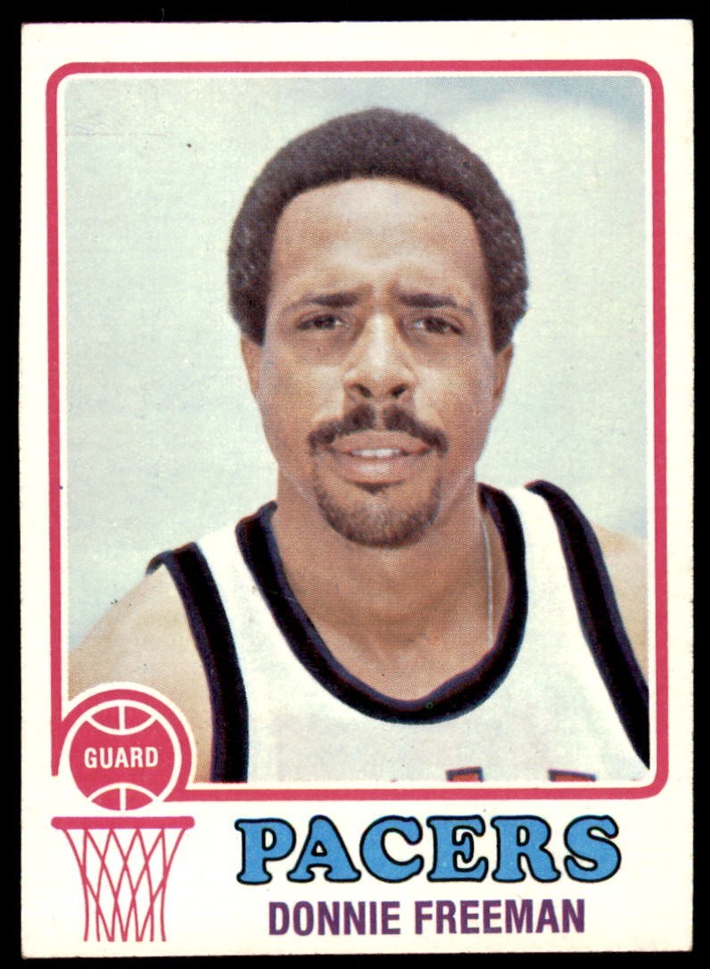 1973-74 Topps #254 DONNIE FREEMAN Indiana Pacers NM