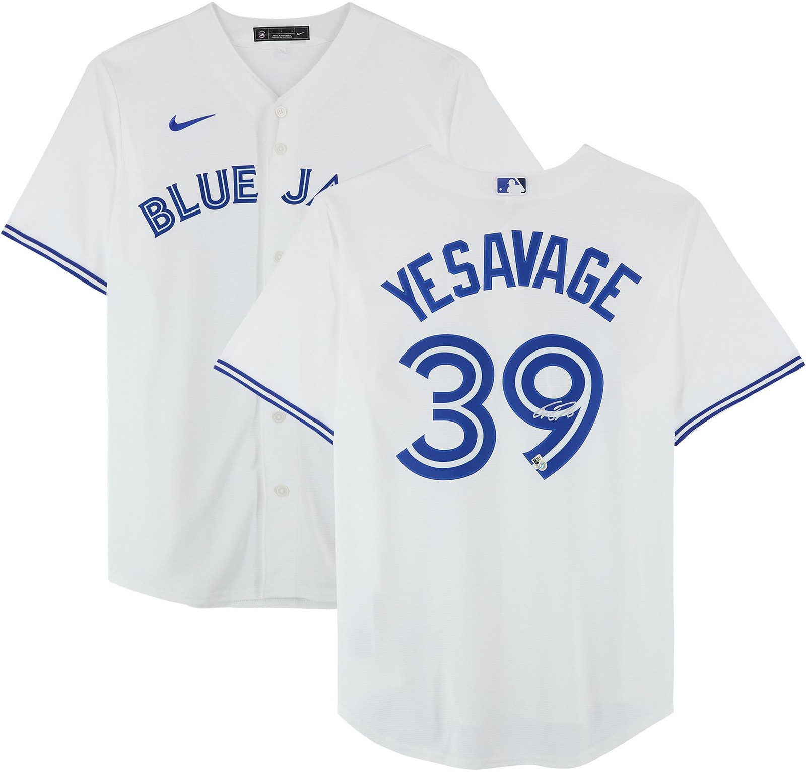 Autographed Trey Yesavage Jays Jersey Fanatics Authentic COA Item#14507892