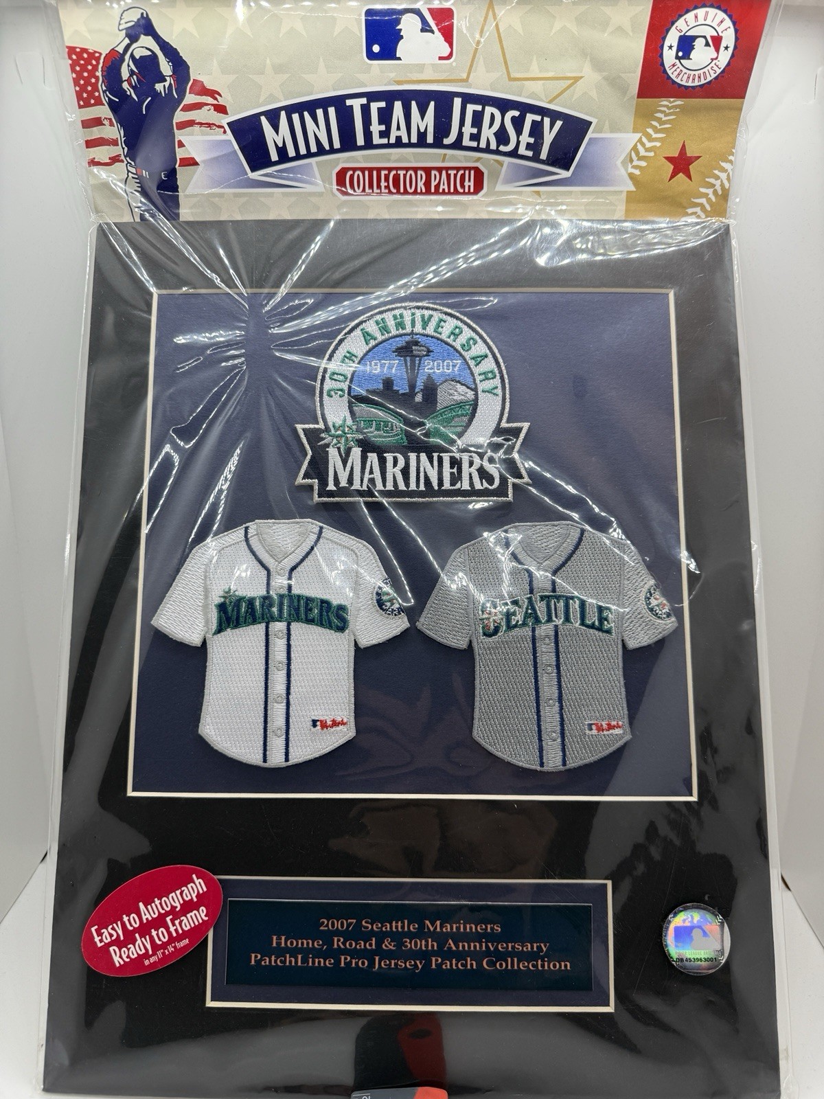 The Emblem Source Seattle Mariners Mini Team Jersey MLB Collectible | 11×14