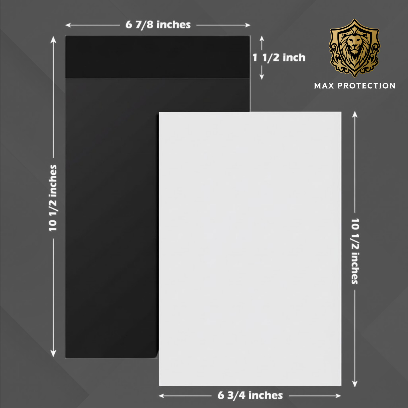 500 Ct Max Pro Current Comic Bags & Backing Boards – NEW 6-578 x 10-1/2
