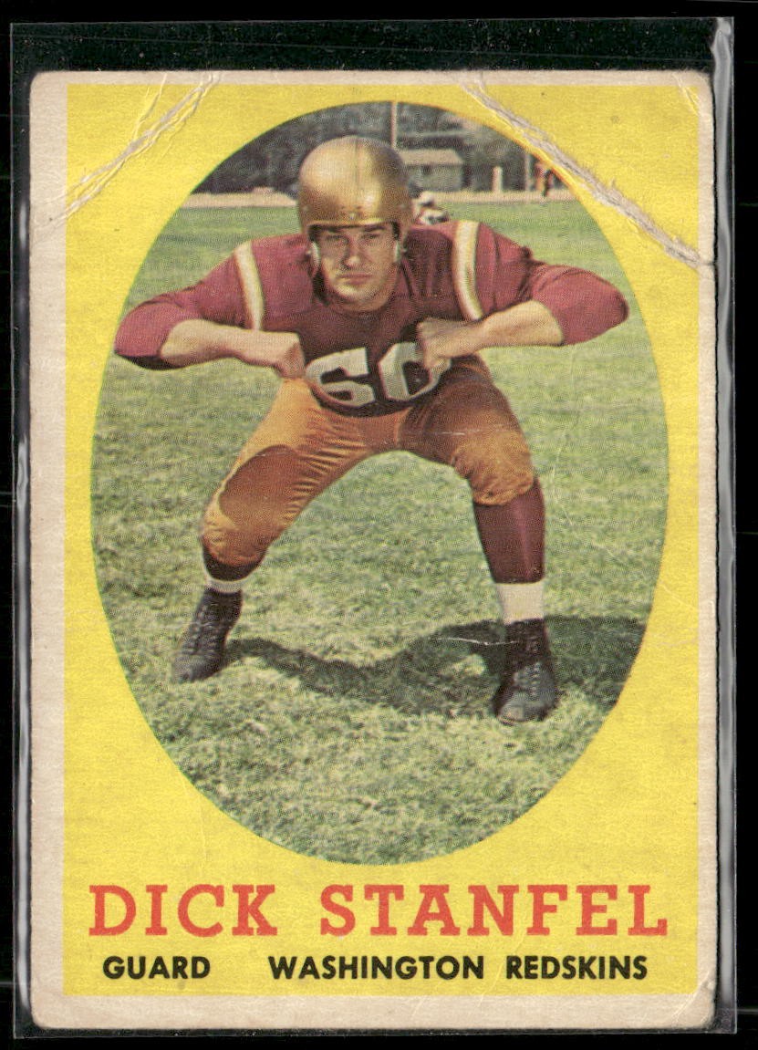 1958 Topps Football DICK STANFEL #39 PO