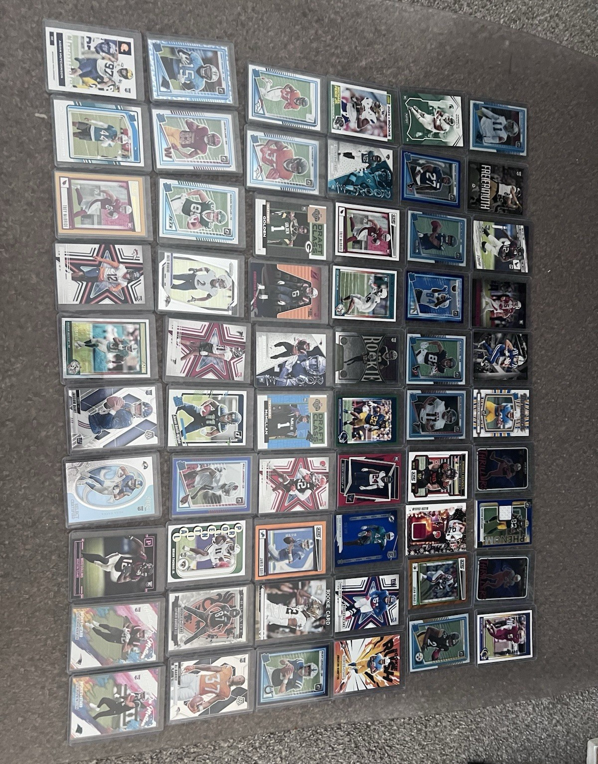 Panini 2021-2025NFL Rookie 100-Card Mixed Lot MAKE A OFFER