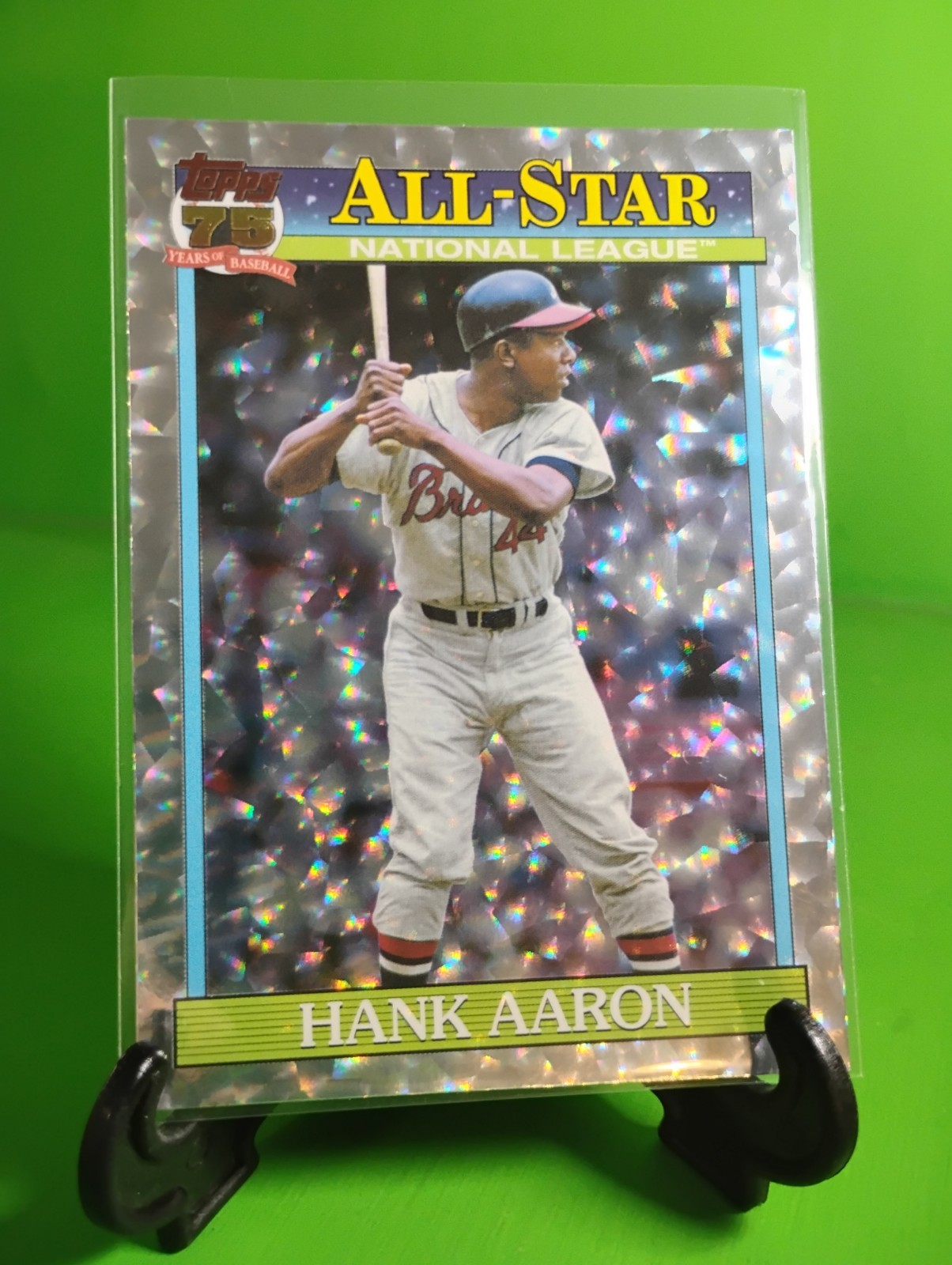 L4 2026 Topps Series 2 – 1991 Topps All-Star Hank Aaron #91AS-38 Crackle