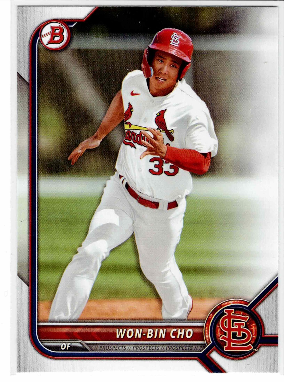 Won-Bin Cho St. Louis Cardinals 2022 Bowman Draft