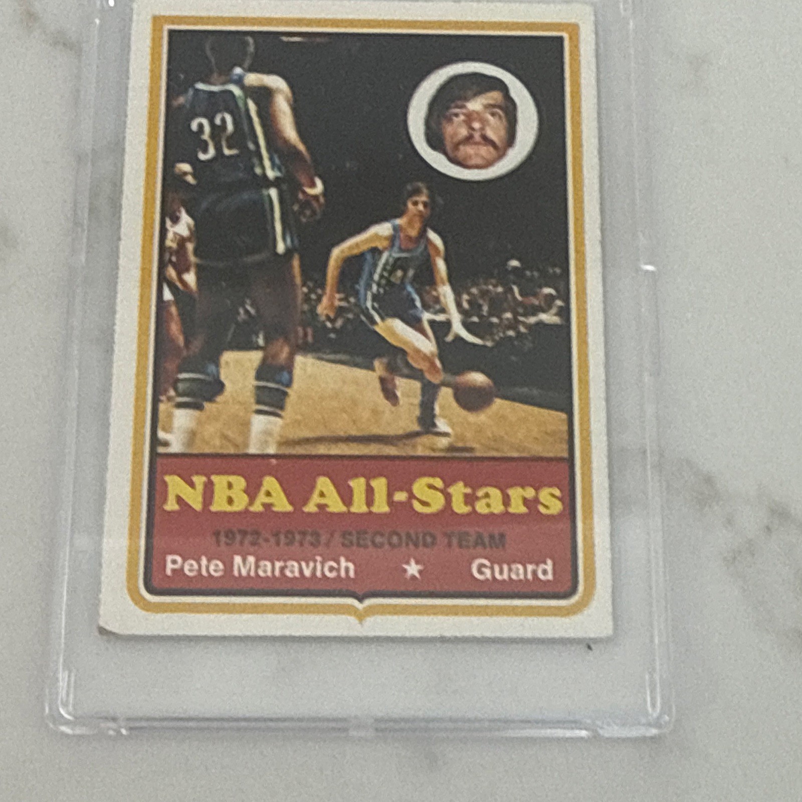 Topps 1973-74 Pete Maravich #130 NBA All-Stars Second Team Basketball Card