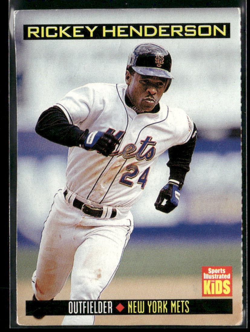1999 Sports Illustrated for Kids Rickey Henderson New York Mets #813