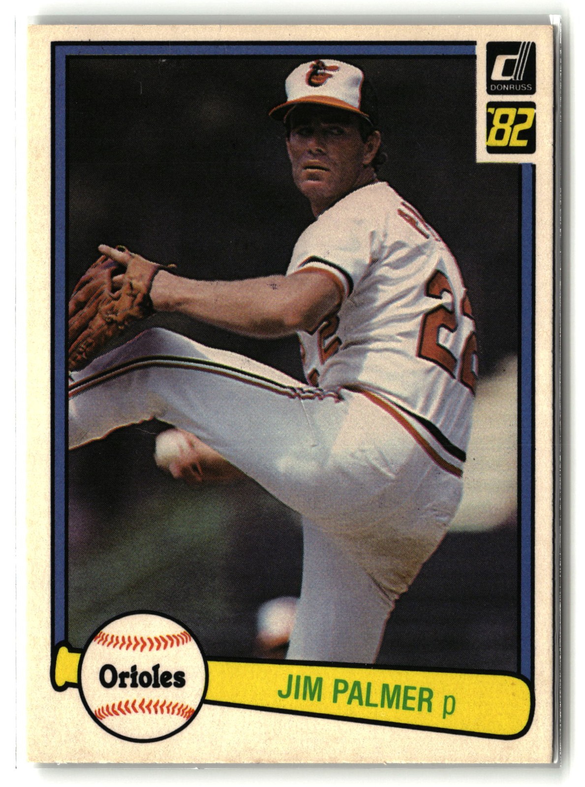 Jim Palmer 1982 Donruss #231