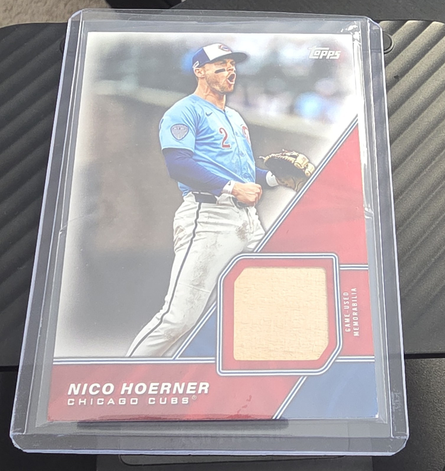 Topps 2026 Series 1 Nico Hoerner Major League Material Relic #MLM-NH Cubs