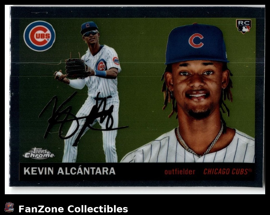 2025 Topps Chrome Platinum Baseball #287 Chicago Cubs KEVIN ALCANTARA RC