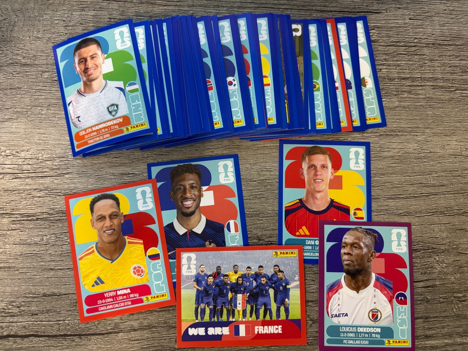 2026 Panini FIFA World Cup Stickers BLUE, RED OR PURPLE BORDER