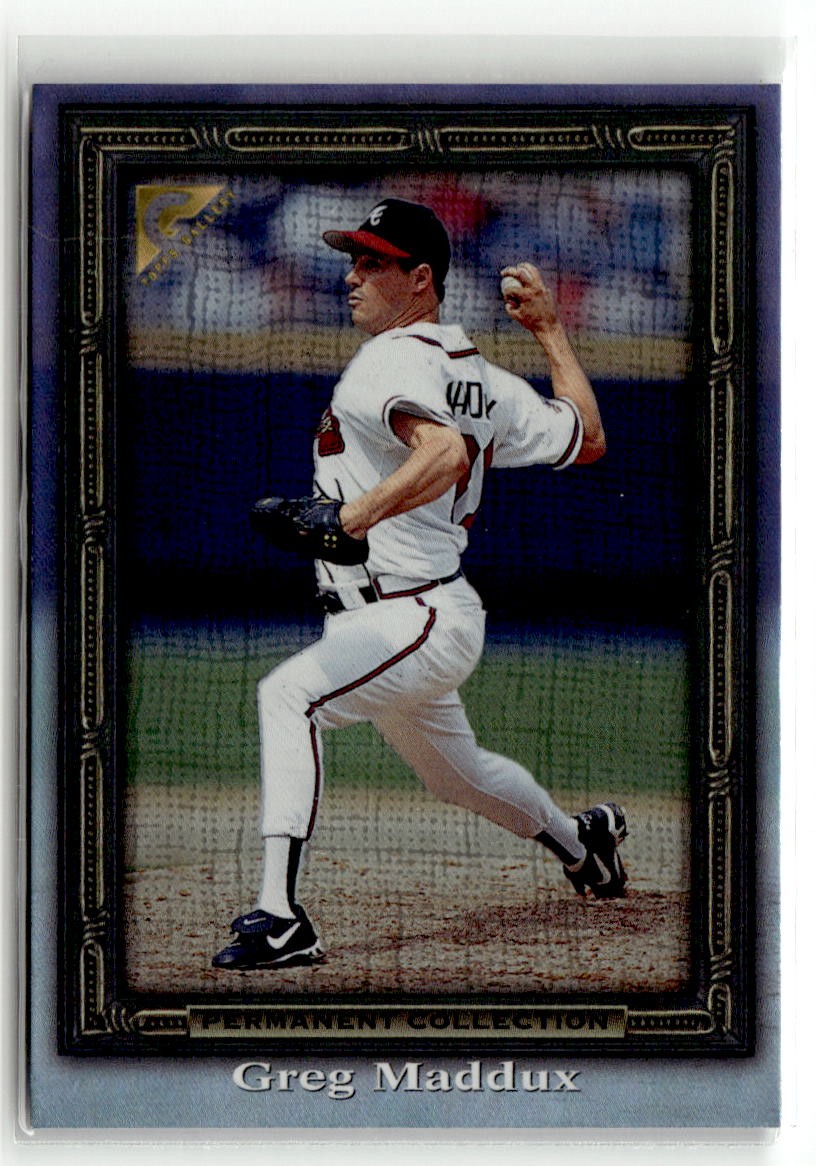 1998 Topps Gallery #60 Greg Maddux PERMANENT COLLECTION