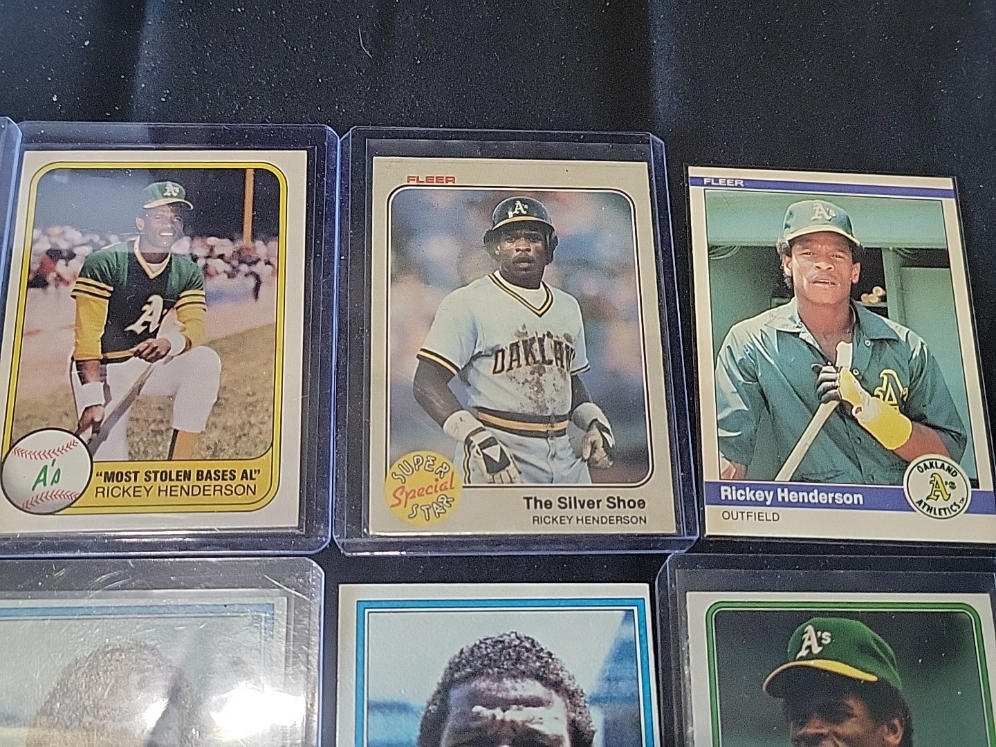 ⚾️Lot Of (14) Rickey Henderson From 1981-1994 Oakland A’s No dings or Creases⚾️