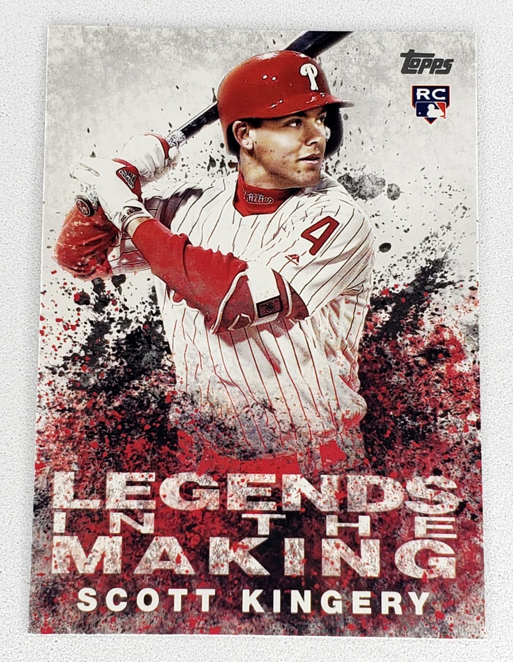 2018 Topps Baseball Legends In The Making Scott Kingery RC #LITM-3 Phillies