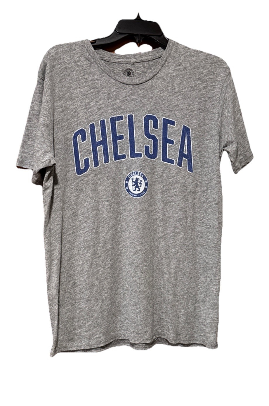 Chelsea Fc T Shirt Medium Adult Short Sleeve Cotton/polyester/rayon