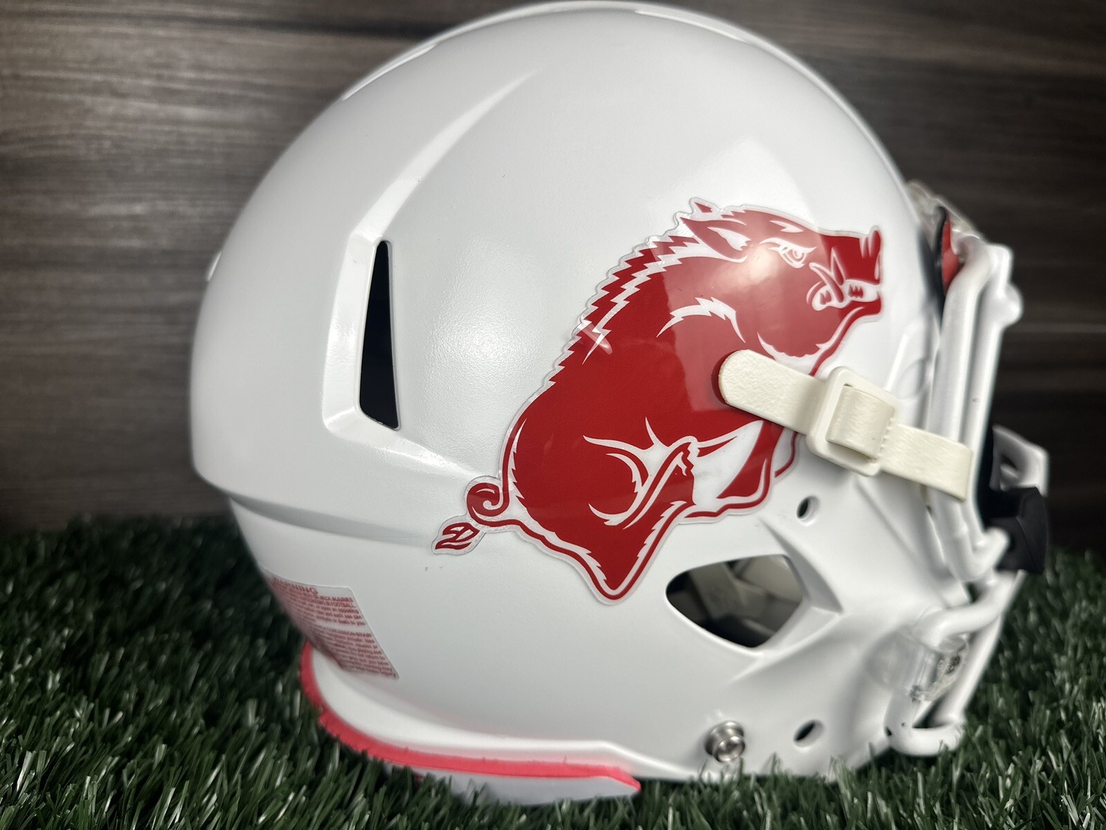 ARKANSAS RAZORBACKS Riddell Full Size Football Helmet Adult + golf Headcover