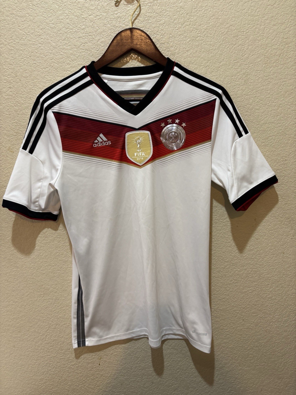 Germany Home FIFA World Cup 2014 Home Champions Jersey Adidas DFB Size Youth XL