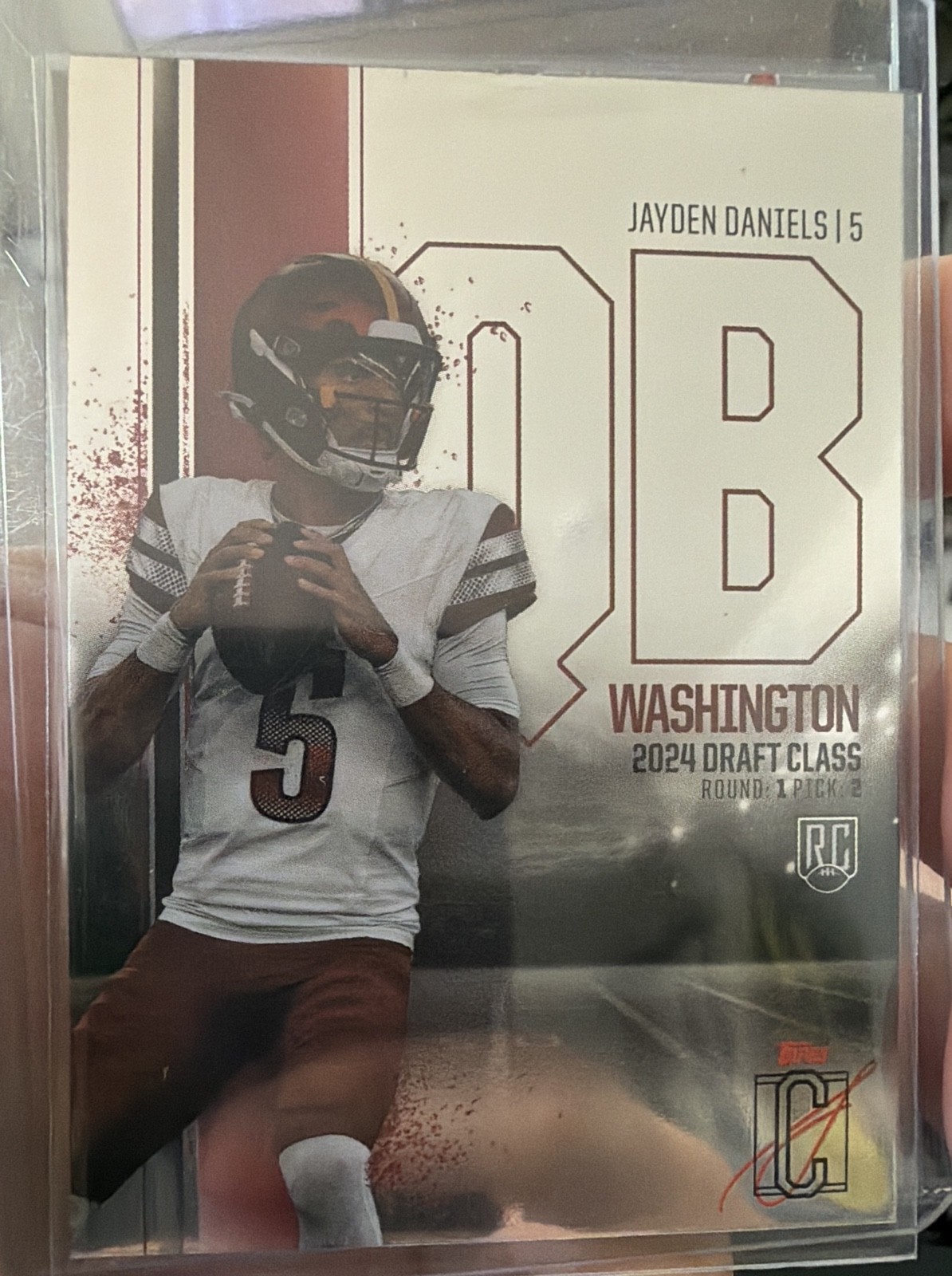 2024 Topps Signature Class – Rookies Chrome Variations Jayden Daniels