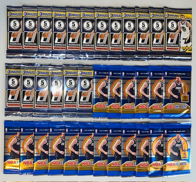 2024-25 DONRUSS HOOPS Basketball Gravity PACK LOT (36) Sealed Packs (36)