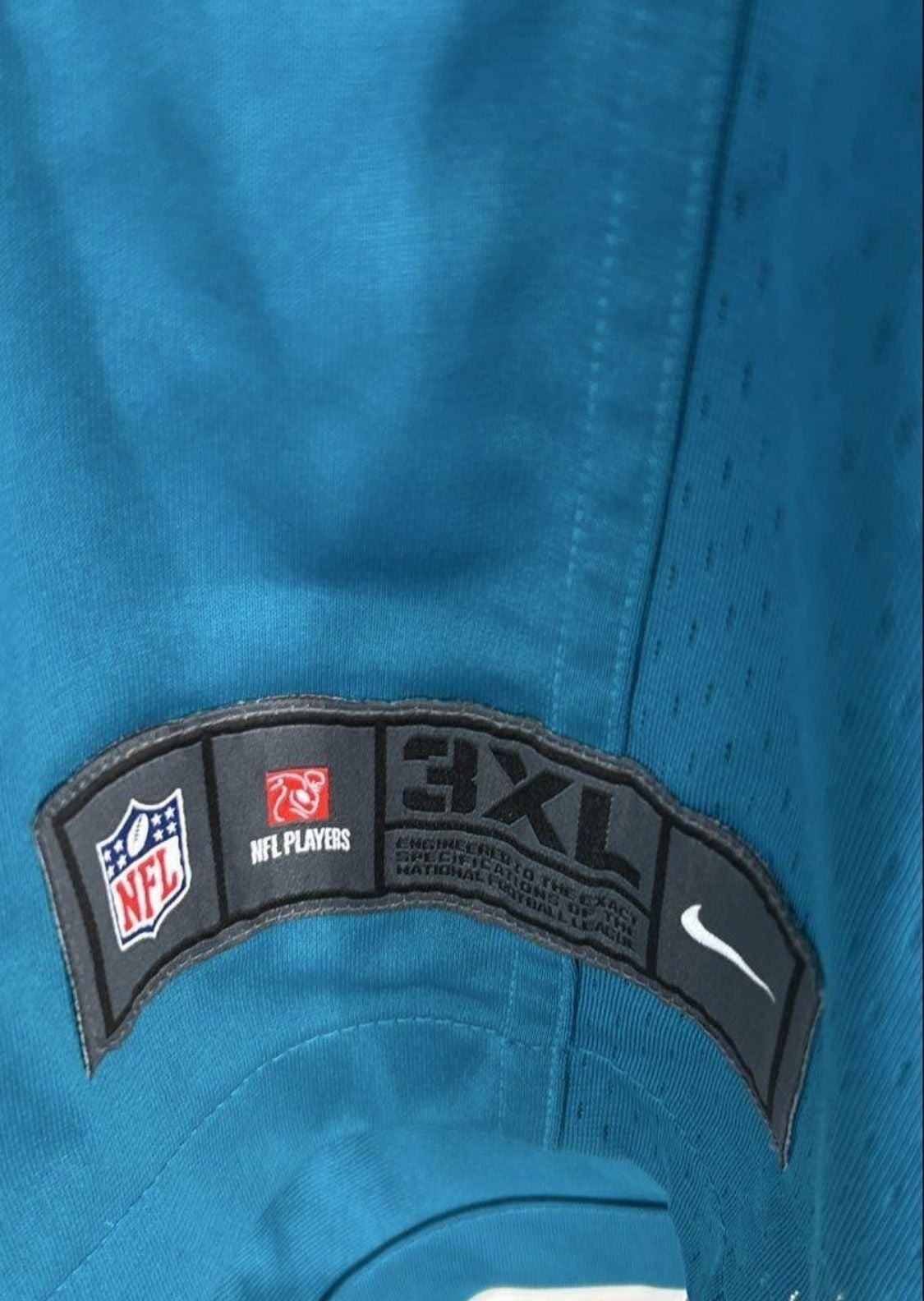 NWT Nike Yannick Ngakoue Jacksonville Jaguars #91 Game Jersey Teal Men’s 3XL