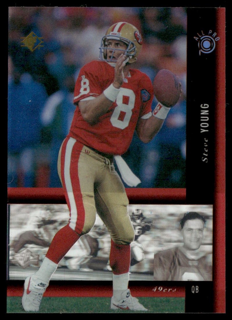 Steve Young 1994 SP All-Pro Holoviews #PB32 – San Francisco 49ers