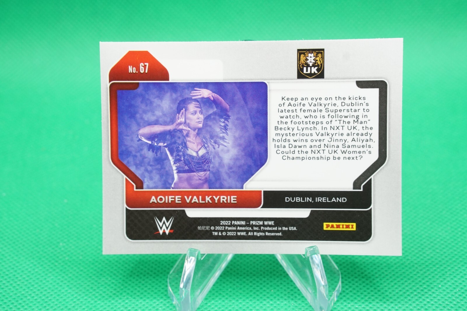 (6 Cards) 2022 Prizm WWE Base Horizontal #67 Aoife Valkyrie NXT UK S5920K
